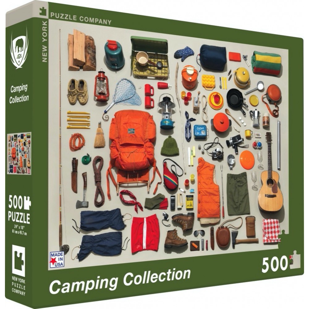 Camping Equipment Pussel 500 bitar